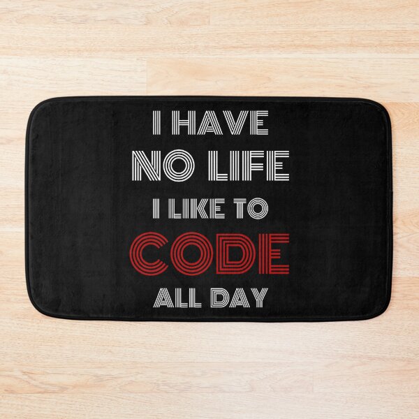 Item preview, I Have No Life I Like To Code designed and sold by AscendMerch.