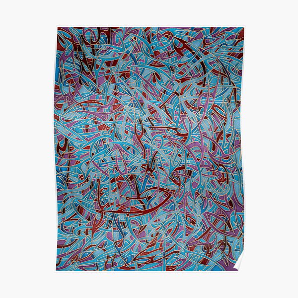 Colorful mess IV Poster