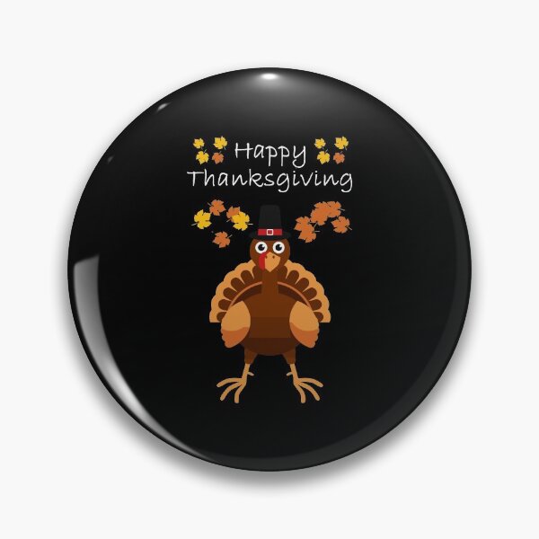 Item preview, Happy Thanksgiving Day Funny Cute Pilgrim Turkey Men Women designed and sold by ownjuliann.