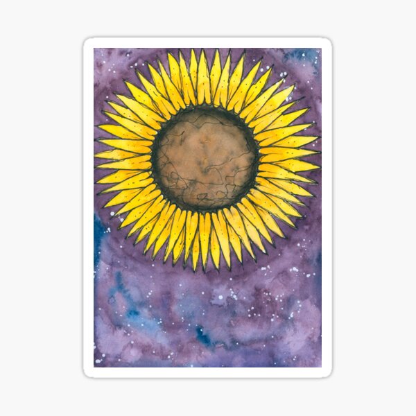 Sunflower Sticker