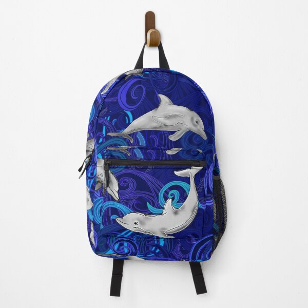 Item preview, Dolphin Dancing Waves designed and sold by Traceofcolour.