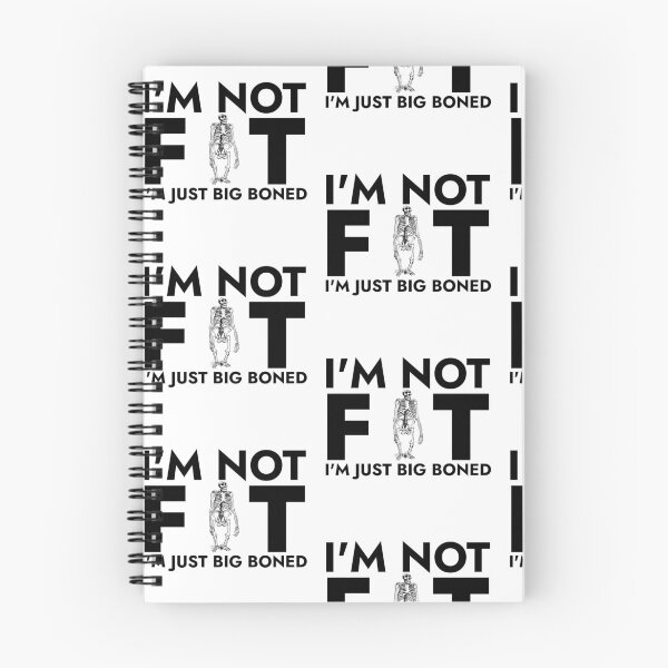 Item preview, I'm not fat I'm just big boned designed and sold by blancheart1.