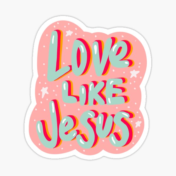 Artikel-Vorschau von Liebe wie Jesus, designt und verkauft von KinsDesigns <3.