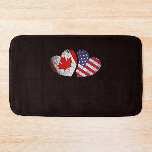 Item preview, American Canadian Heart Valentines Day Gift Usa Flag Canada designed and sold by qrduubp320.