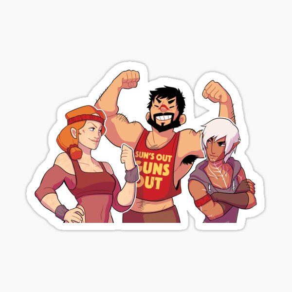 DA2 Warriors Sticker