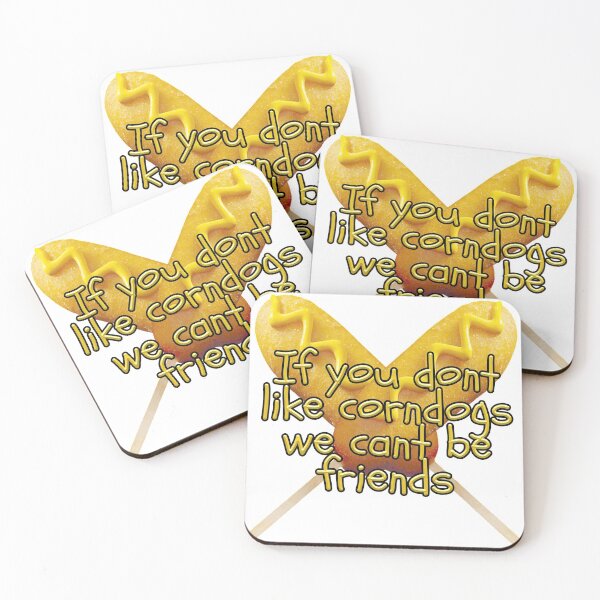 Item preview, Funny Corn Dog Quote about Friendship designed and sold by sonnytyphoon.