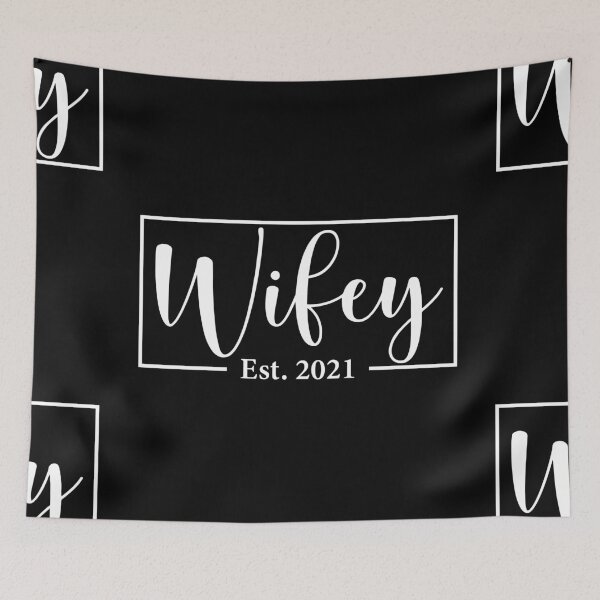 Item preview, Wedding Anniversary Wifey 2021 designed and sold by ZimbomDesigner.