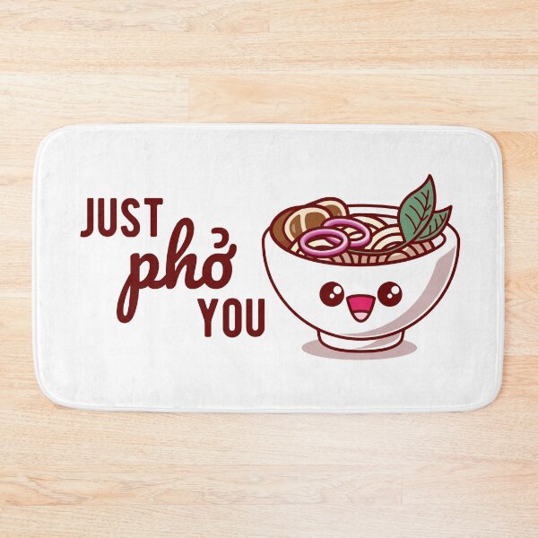 Item preview, Just Pho You Just For You Kawaii Cute designed and sold by MeowsAndMakes.