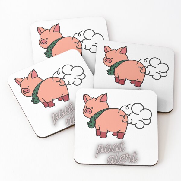 Item preview, Poot Alert Pig Toot designed and sold by hunnyblue.