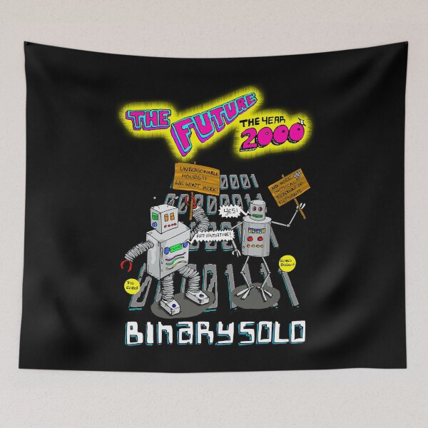 Item preview, Flight of the Conchords darby Halloween Christmas Music Binary Solo Robots Essential designed and sold by FlighuConchords.