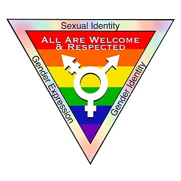 Artwork thumbnail, All Are Welcome & Respected  - Lgbtqia+ Friendly Establishment by ThatsJustJilly