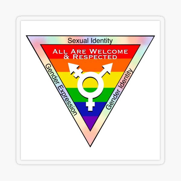 All Are Welcome & Respected  - Lgbtqia+ Friendly Establishment Transparent Sticker
