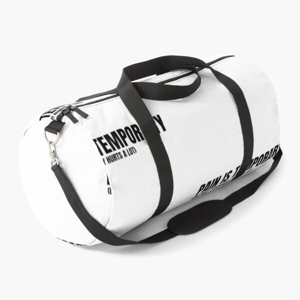Item preview, Pain Is Temporary Gym Parody - Funny Gym designed and sold by GymWearDepot.