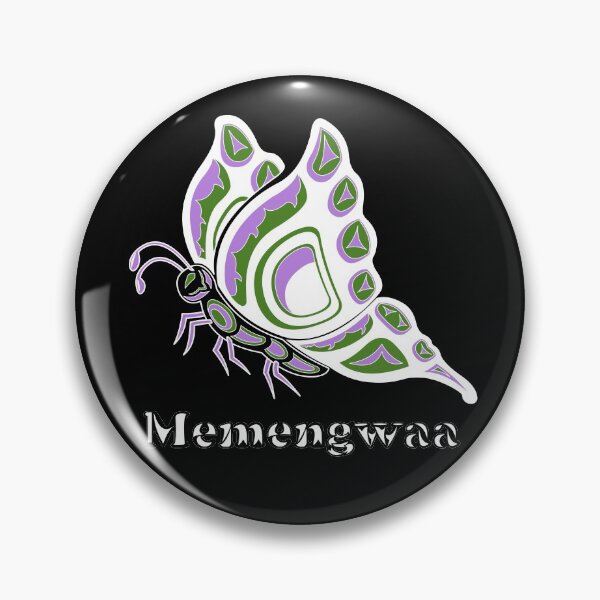 Item preview, Memengwaa (Butterfly) Genderqueer Pride designed and sold by KendraHowland.
