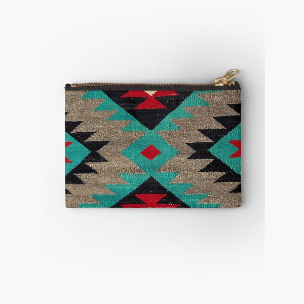 Item preview, Navajo Blanket pattern, turquise, red, grey, black designed and sold by Nostrathomas66.