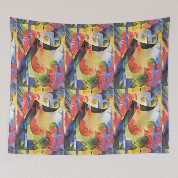 Item preview, 'Broken Forms' by Franz Marc (Reprint) designed and sold by Classic Visions Gallery.