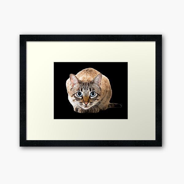 Bengal Cat Stretching  Art Print for Sale by ElegantCat