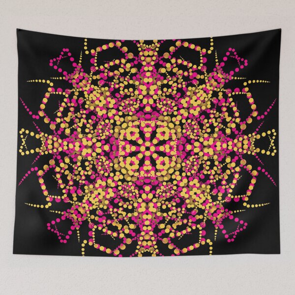 Item preview, Dotted Flashy Tangled Pattern designed and sold by EdwardBlackRose.