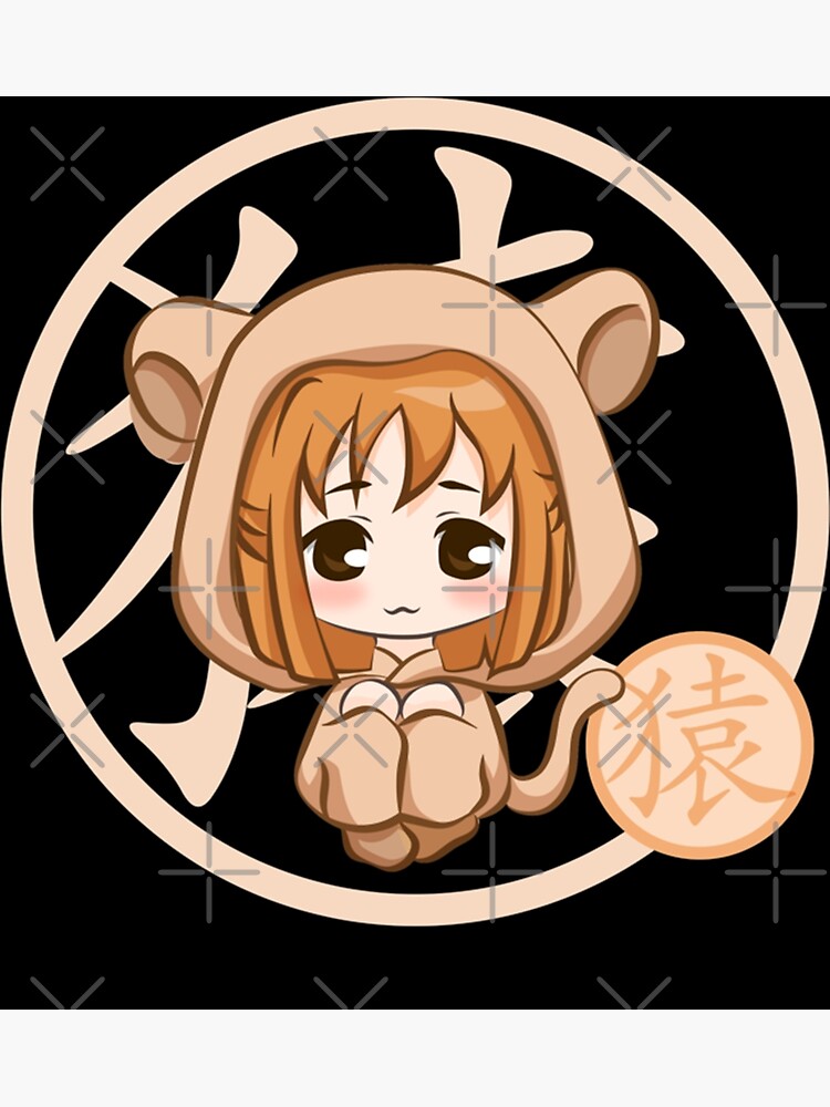 "Chibi Ritsu Monkey Zodiac cute Fruits anime Basket Classic" Poster for