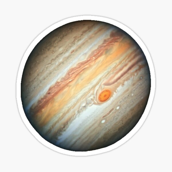 Планета юпитер фото для детей Jupiter And Io Stickers for Sale Redbubble