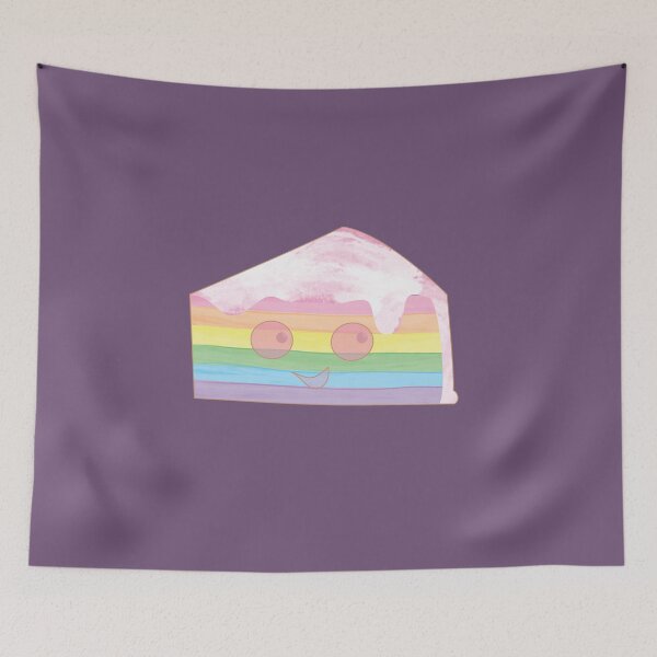 Item preview, Kawaii Rainbow Cake  designed and sold by Alec Buchan.
