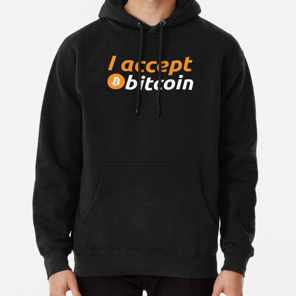 Ich akzeptiere Bitcoin Hoodie