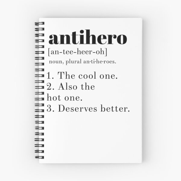 Item preview, Antihero - definition print designed and sold by DaniVaca.