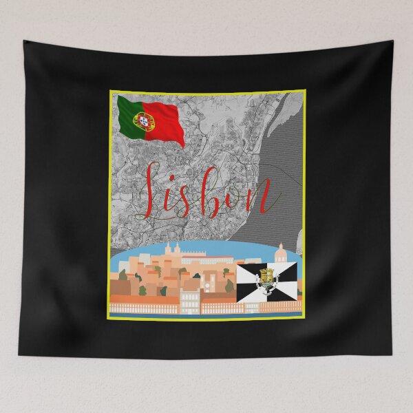 Item preview, Lisbon, Portugal designed and sold by assortedtees.