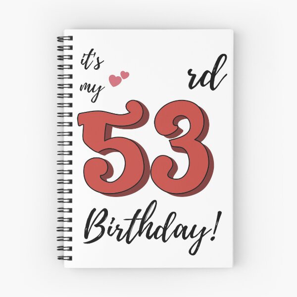 Aperçu de l'œuvre C'est mon 53e anniversaire citation créée et vendue par WayneTower.