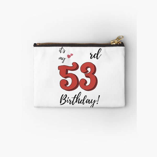 Item preview, It's My 53rd Birthday quote designed and sold by WayneTower.