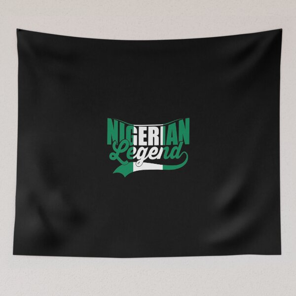 Artikelvorschau, Nigerianischer Stolz Nigerianische Legende Nigeria Flagge T-Shirt Hoodie entworfen und verkauft von zerniakcor.