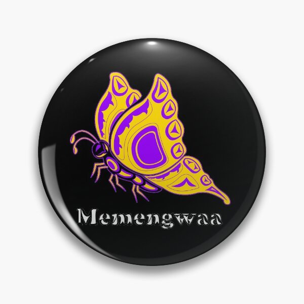 Item preview, Memengwaa (Butterfly) Intersex Pride designed and sold by KendraHowland.