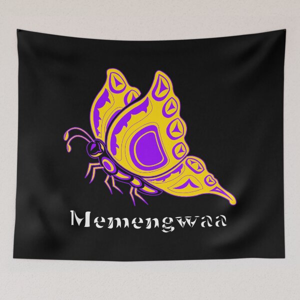 Item preview, Memengwaa (Butterfly) Intersex Pride designed and sold by KendraHowland.