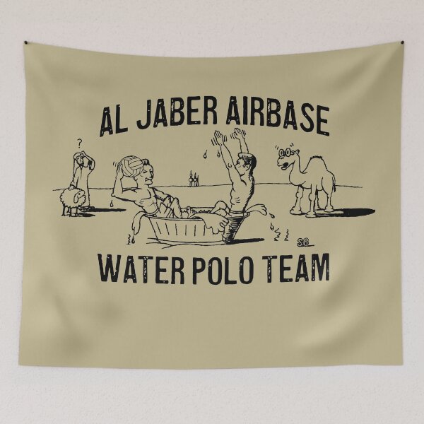 Item preview, Al Jaber Airbase Water Polo Team designed and sold by ReaperShoppe.
