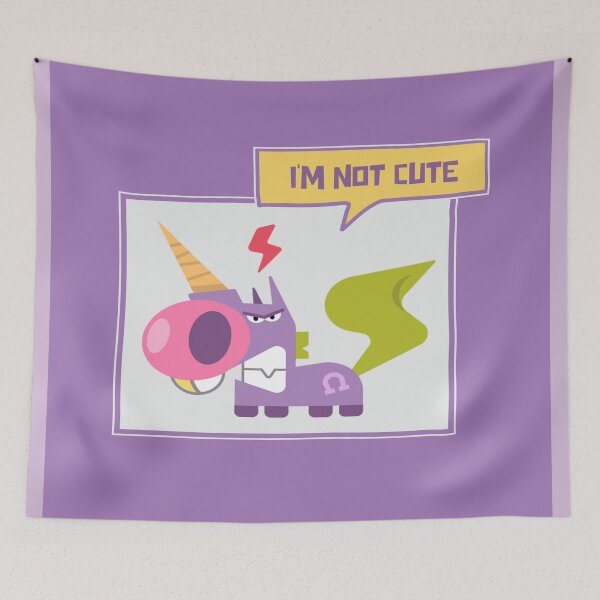 Item preview, I'M NOT CUTE designed and sold by RetroPlaceee.