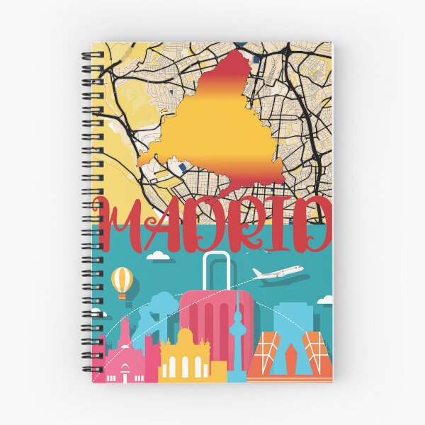 Artikelvorschau, Madrid, Spanien entworfen und verkauft von assortedtees.