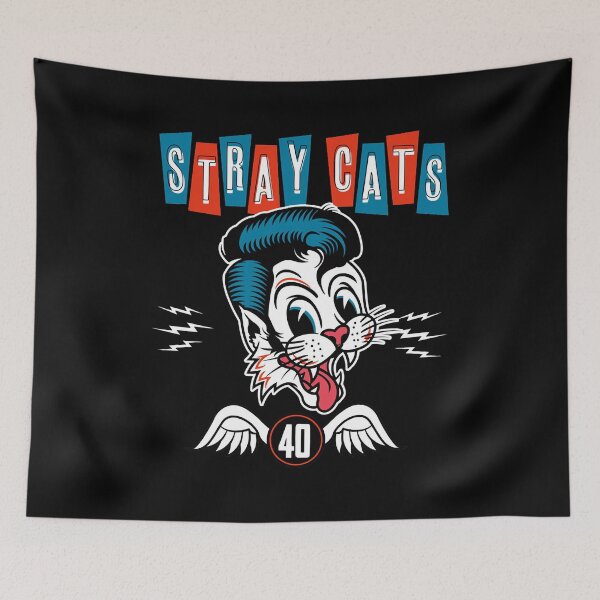 Item preview, I'm like a stray cat. If you feed me, I don't leave designed and sold by HelloStrayCats.