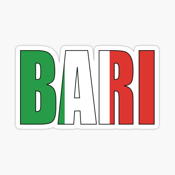 Bari. Sticker