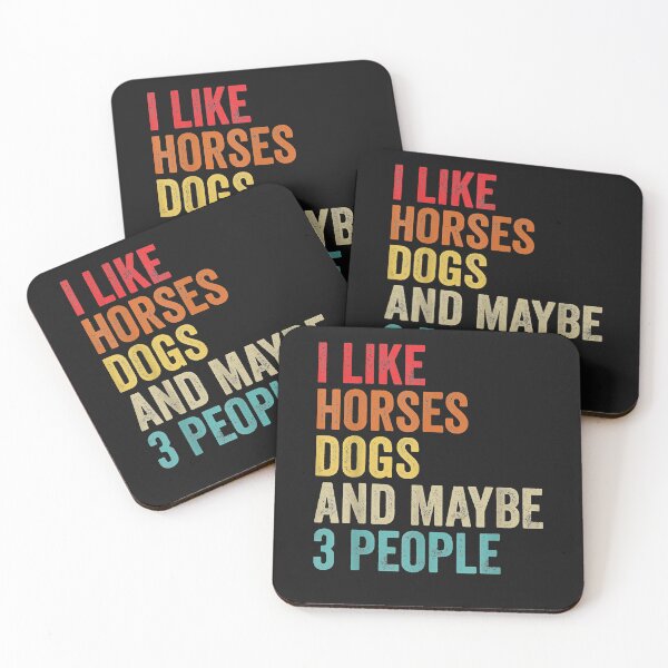 Item preview, I Like Horses Dogs And Maybe 3 People designed and sold by begin-again.