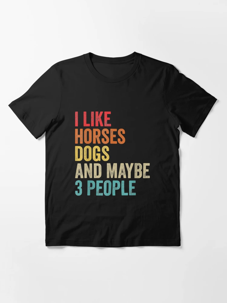 I Like Fishing My Dog And Maybe 3 People Essential T-Shirt for Sale by  begin-again