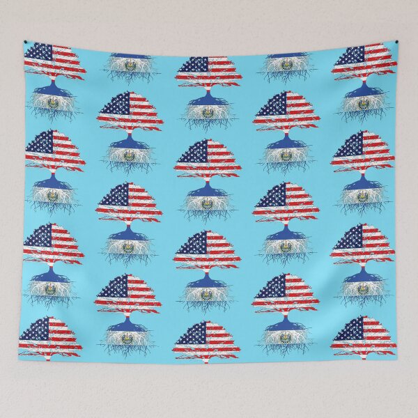 Item preview, El Salvador Roots, El Salvador USA Flags, El Salvadorian, US Naturalization Ceremony Gift Men Women Family Friend designed and sold by maindeals.