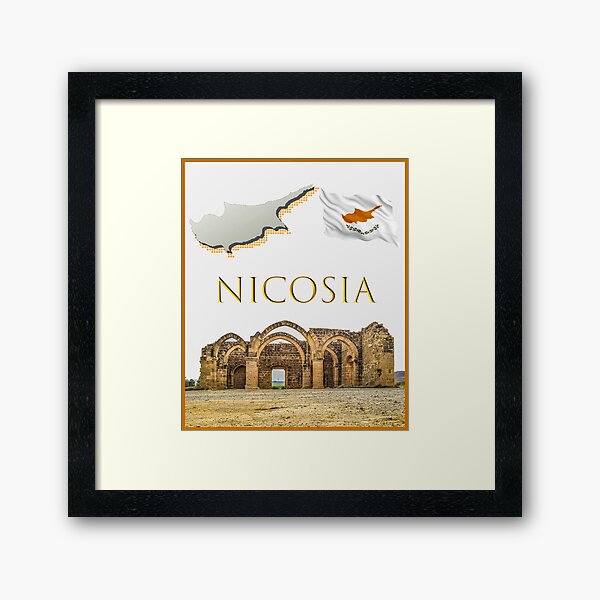 Nicosia, Cyprus Framed Art Print