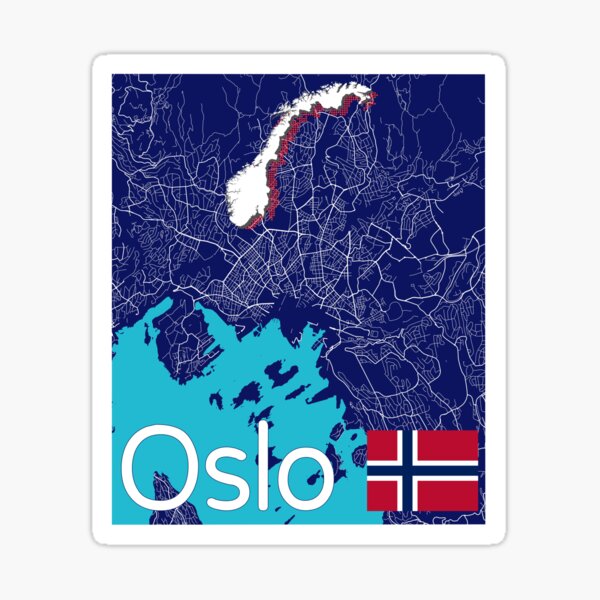 Map Of Norway Gifts & Merchandise for Sale