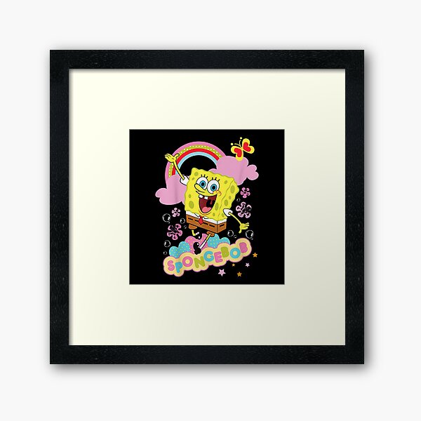 Artikel-Vorschau von Schwammkopf.SpongeBobzz Blumen und Regenbogen, designt und verkauft von robertsonbb.
