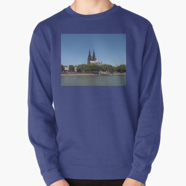Cologne Cathedral From The Rhine Pullover Sweatshirt