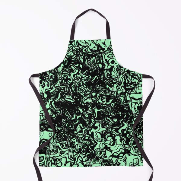 Item preview, Fluid design - black and mint designed and sold by rahilvalani.
