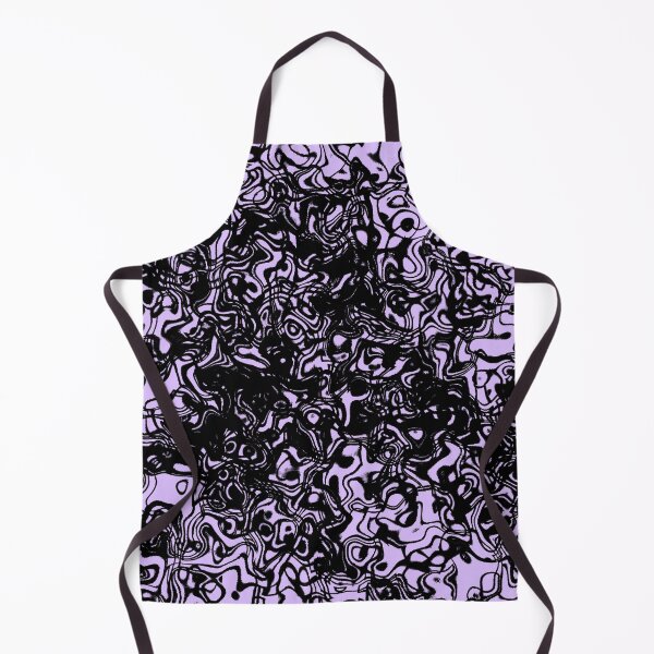 Item preview, Fluid design - black and lavender designed and sold by rahilvalani.