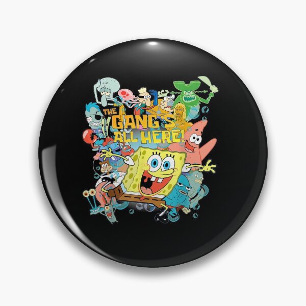 Item preview, SquarePants.SponngeBobzz The Gangs All Here! designed and sold by robertsonbb.