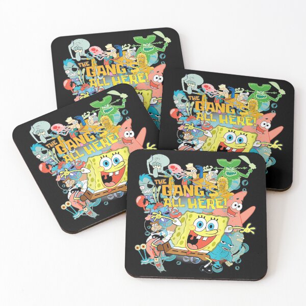 Item preview, SquarePants.SponngeBobzz The Gangs All Here! designed and sold by robertsonbb.