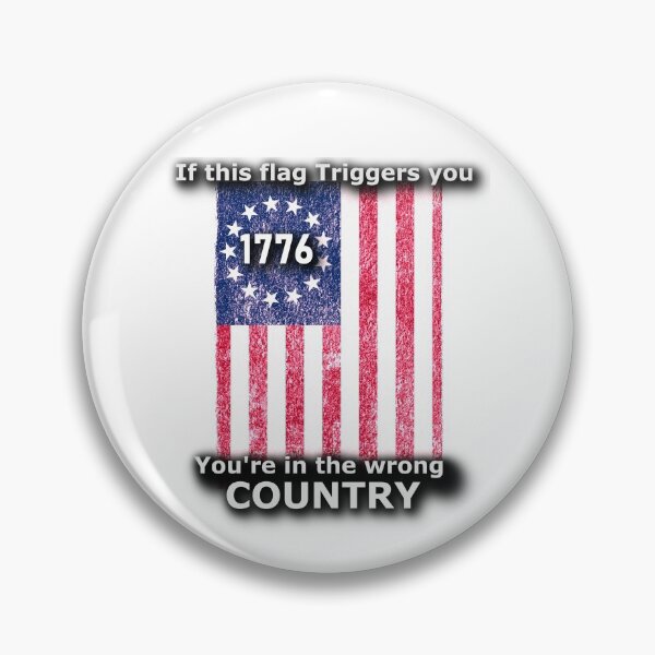 Item preview, If this flag triggers you (AT) designed and sold by OleKurmudgeon.